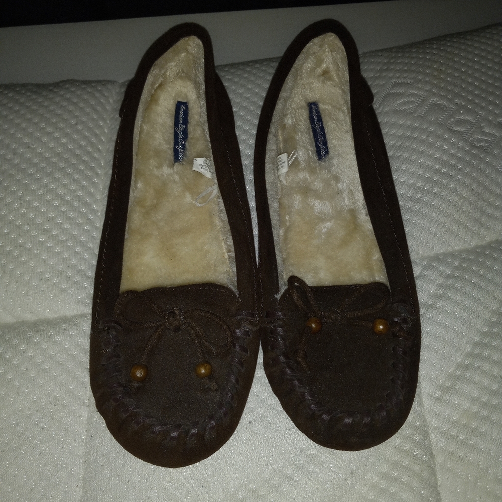 American Egal Outfitters Brown Slip-on Shoes